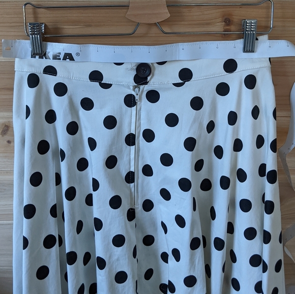 Vintage polka dot midi skirt - Picture 4 of 6